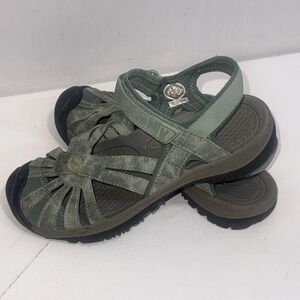 KEEN Rose Granite Green Hiking Outdoor Gorpcore Shoes Sandals Women's Size 6